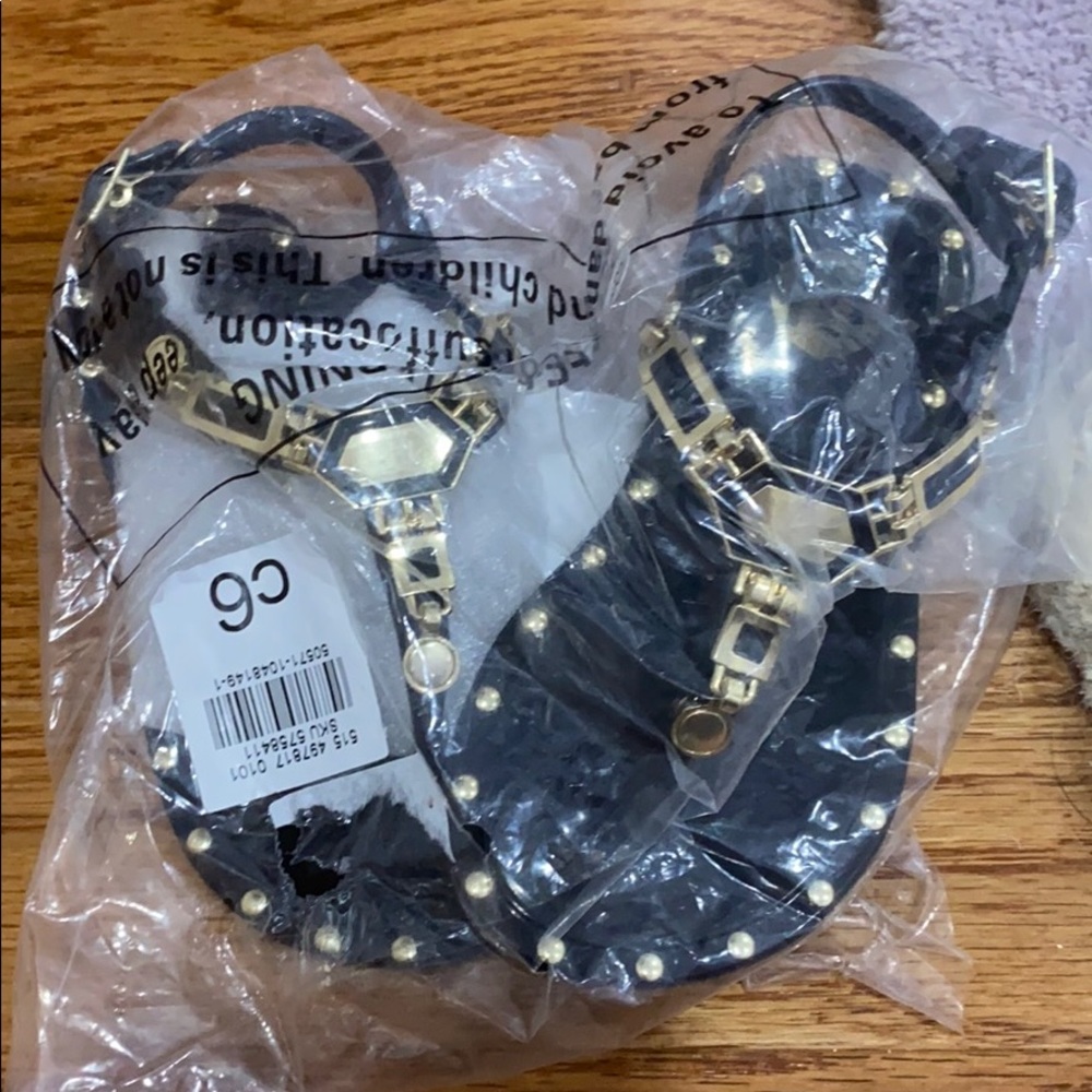 New with tags River island mini girls sandals
